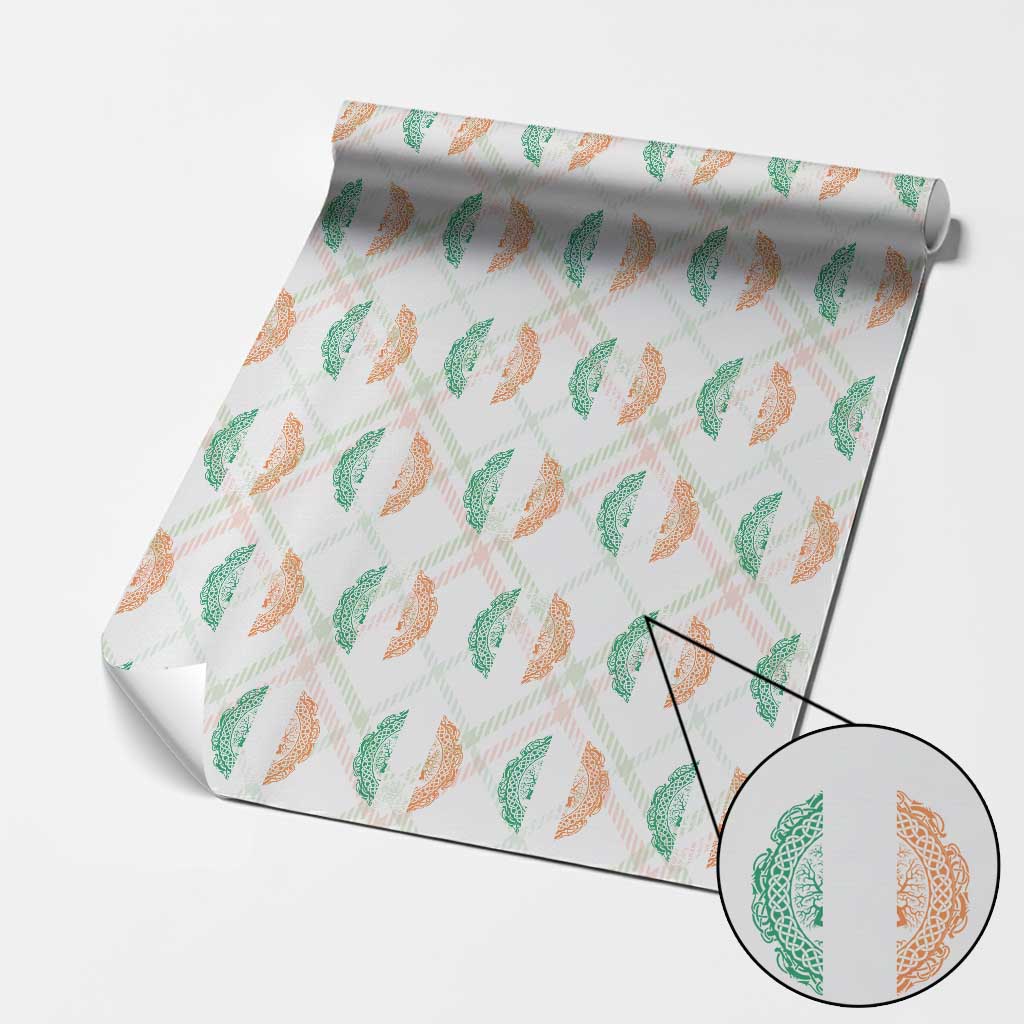 Norse Gaels Viking Yggdrasil Awe Tree Wrapping Paper Roll Irish St Patricks Day - Wonder Print Shop