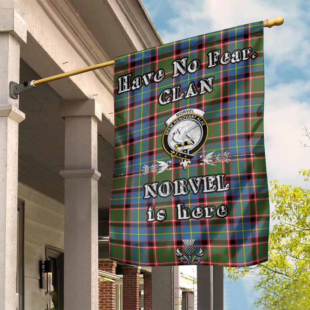 norvel-clan-tartan-flag-family-crest-have-no-fear-tartan-garden-flag