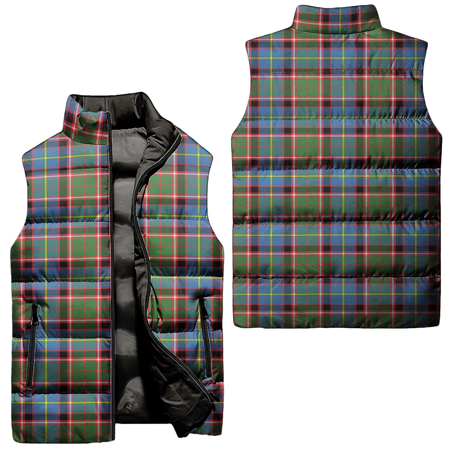 norvel-tartan-puffer-vest-tartan-plaid-sleeveless-down-jacket