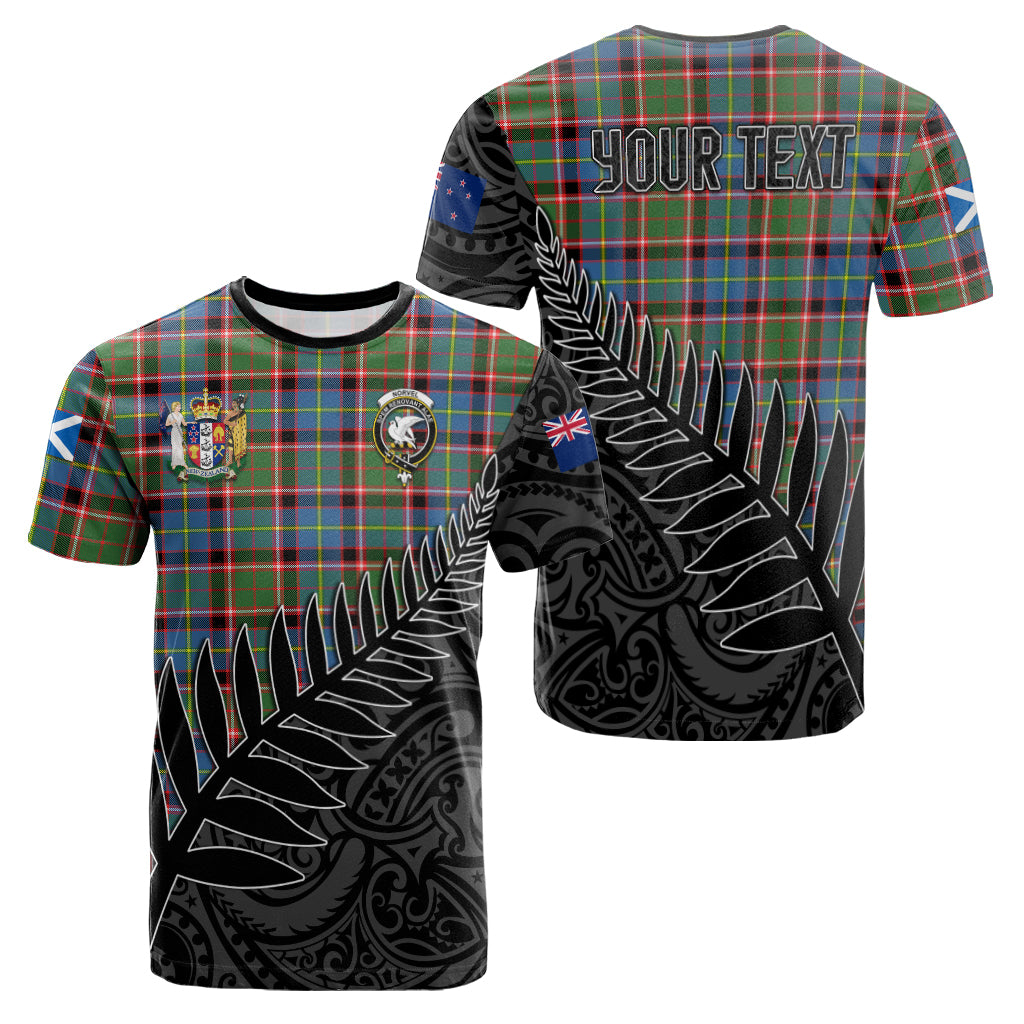 norvel-tartan-family-crest-t-shirt-with-fern-leaves-and-coat-of-arm-of-nea-zealand