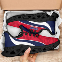 Norway 2026 Football Clunky Sneakers Go Norge Grunge Curve Stylized - Wonder Print Shop