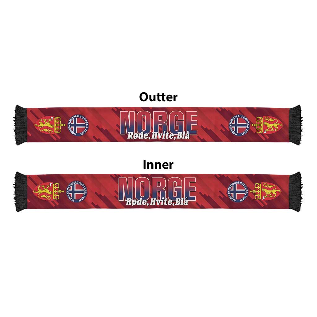 Norway 2026 Football Soccer Scarf Come On Norge