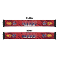 Norway 2026 Football Soccer Scarf Come On Norge