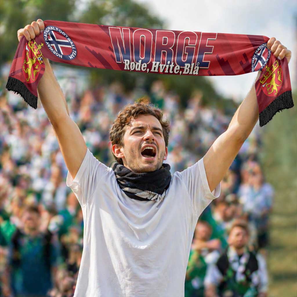 Norway 2026 Football Soccer Scarf Come On Norge