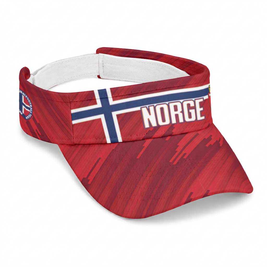 Norway 2026 Football Sun Visor Cap Heia Norge
