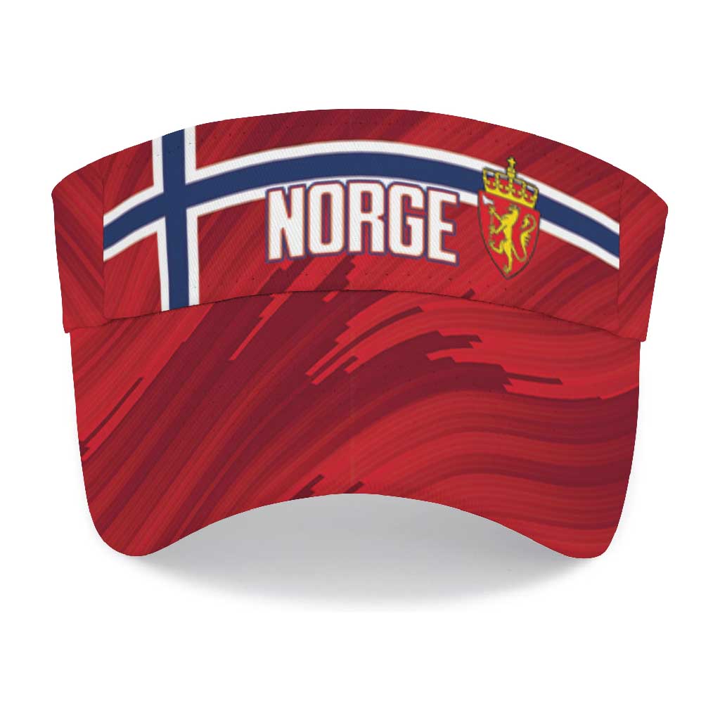 Norway 2026 Football Sun Visor Cap Heia Norge