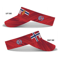 Norway 2026 Football Sun Visor Cap Heia Norge