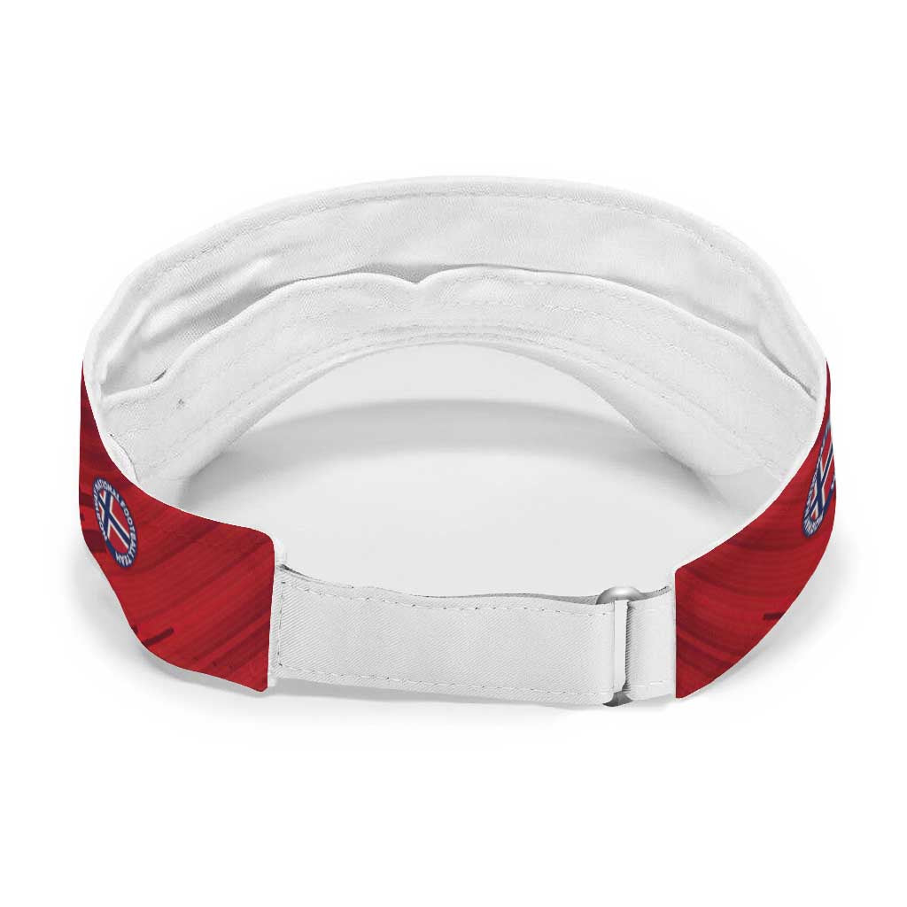 Norway 2026 Football Sun Visor Cap Heia Norge