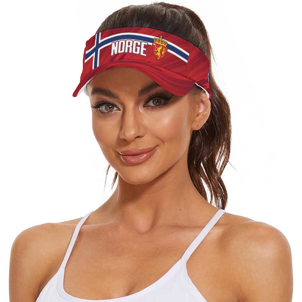 Norway 2026 Football Sun Visor Cap Heia Norge
