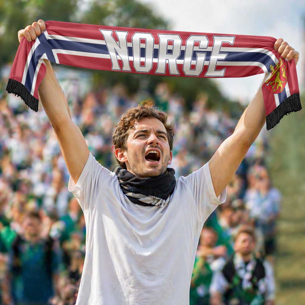 Norway 2026 World Football Soccer Scarf Go Champions
