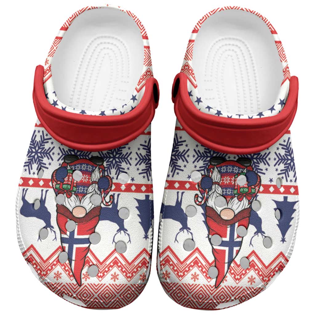Norway Christmas Clogs Shoes Lovely Nordic Gnome - Wonder Print Shop