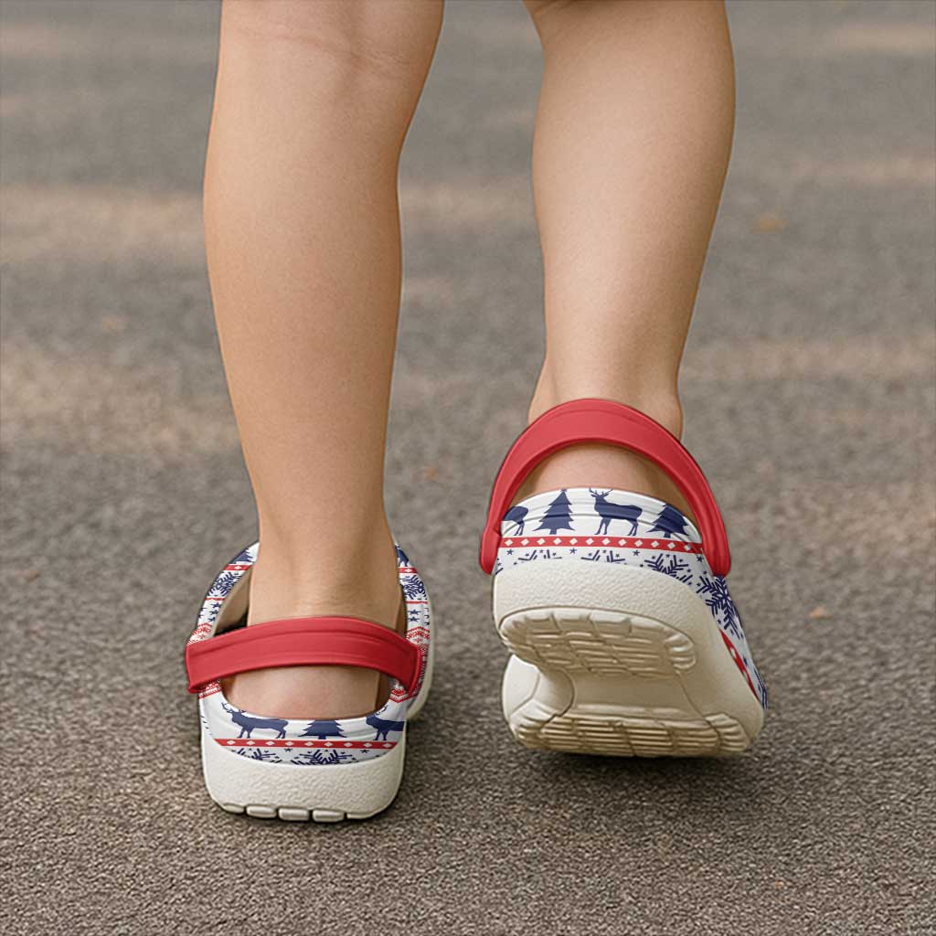 Norway Christmas Clogs Shoes Lovely Nordic Gnome - Wonder Print Shop