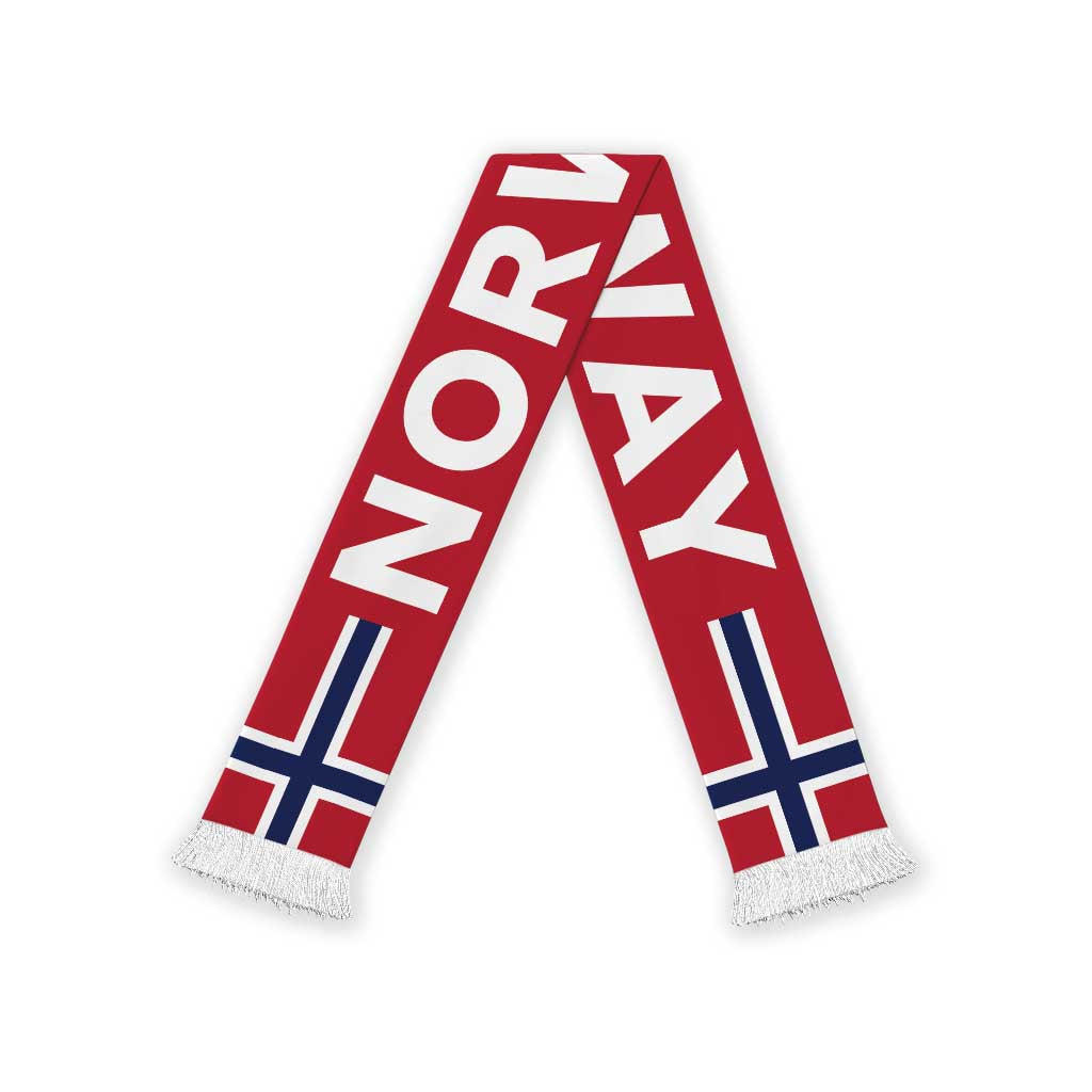 Norway Football 2026 Soccer Scarf Flag Style