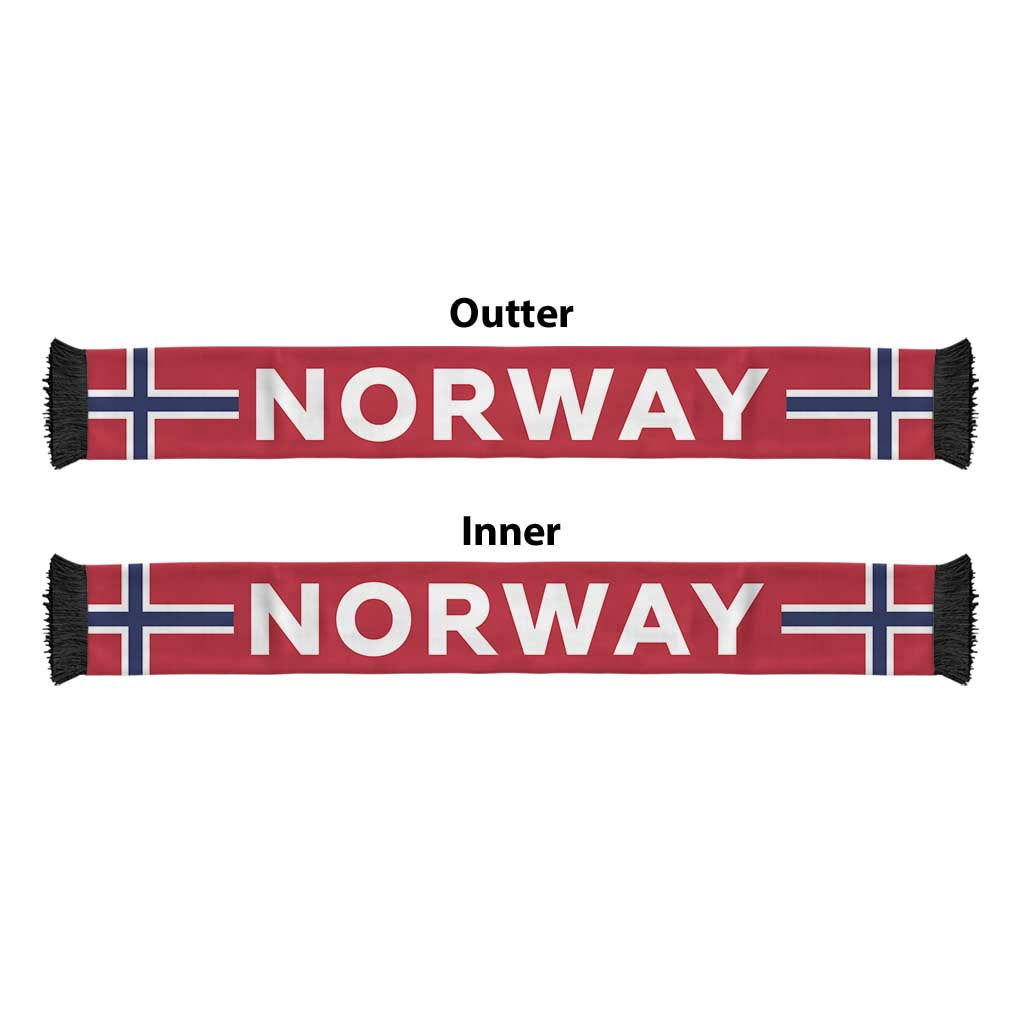Norway Football 2026 Soccer Scarf Flag Style