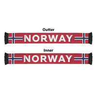 Norway Football 2026 Soccer Scarf Flag Style