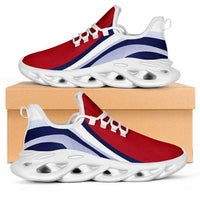 Norway Football Clunky Sneakers Flag-Inspired Curve Style