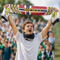 Norway Football Nations 2026 Soccer Scarf Sporty Pattern