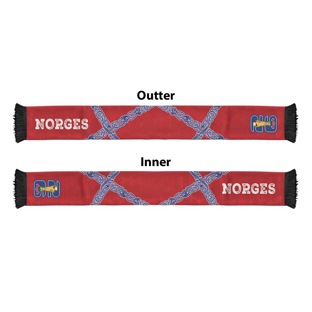 Norway Football WC2026 Soccer Scarf Norges Landslaget Vikings