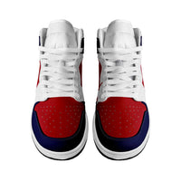 Norway High Sneakers AJ1 Classic National Flag Style - Wonder Print Shop