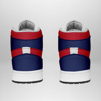 Norway High Sneakers AJ1 Classic National Flag Style - Wonder Print Shop