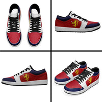 Norway Low Sneakers Classic National Flag Style - Wonder Print Shop