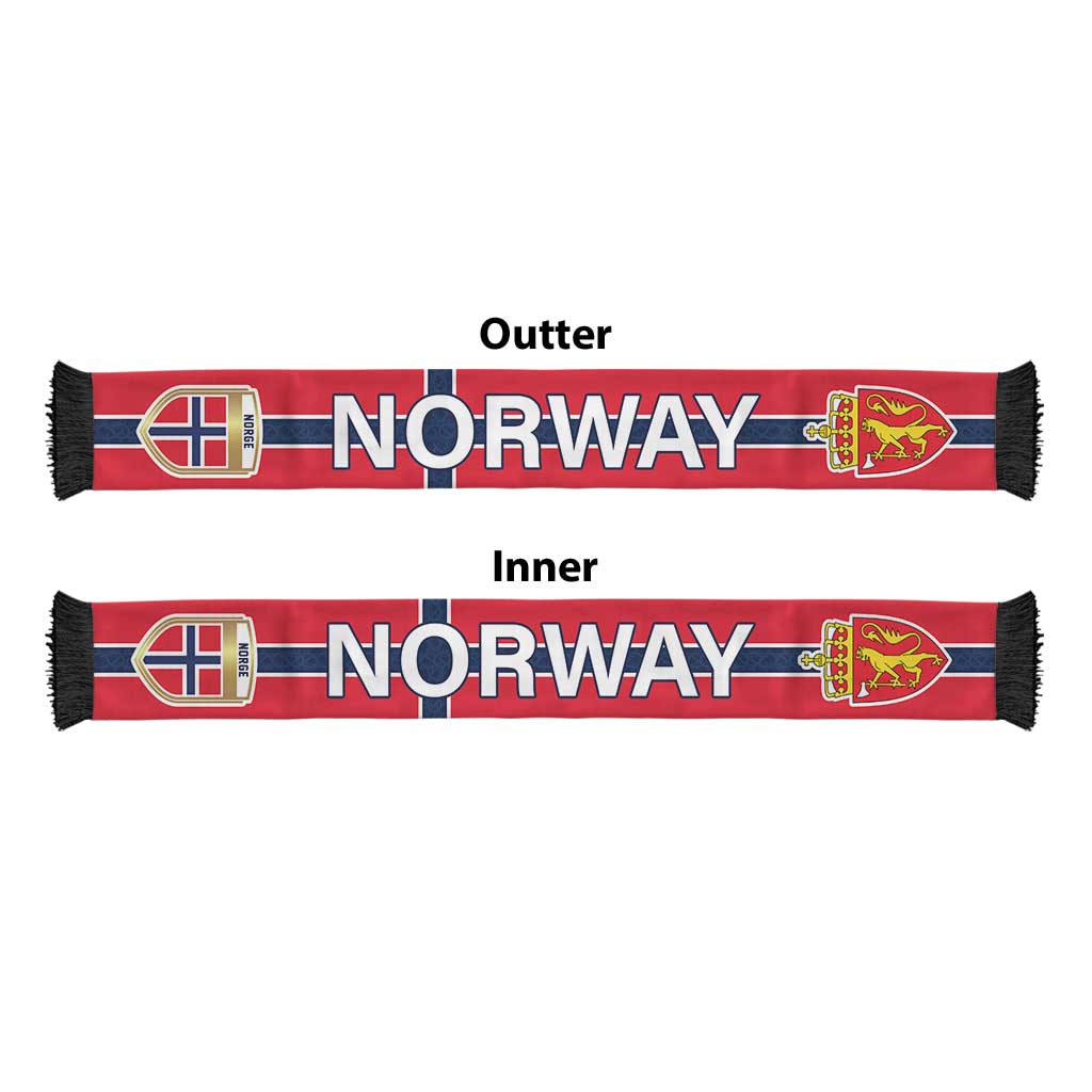 Norway World Football 2026 Soccer Scarf Go Norway Lions Road To Glory