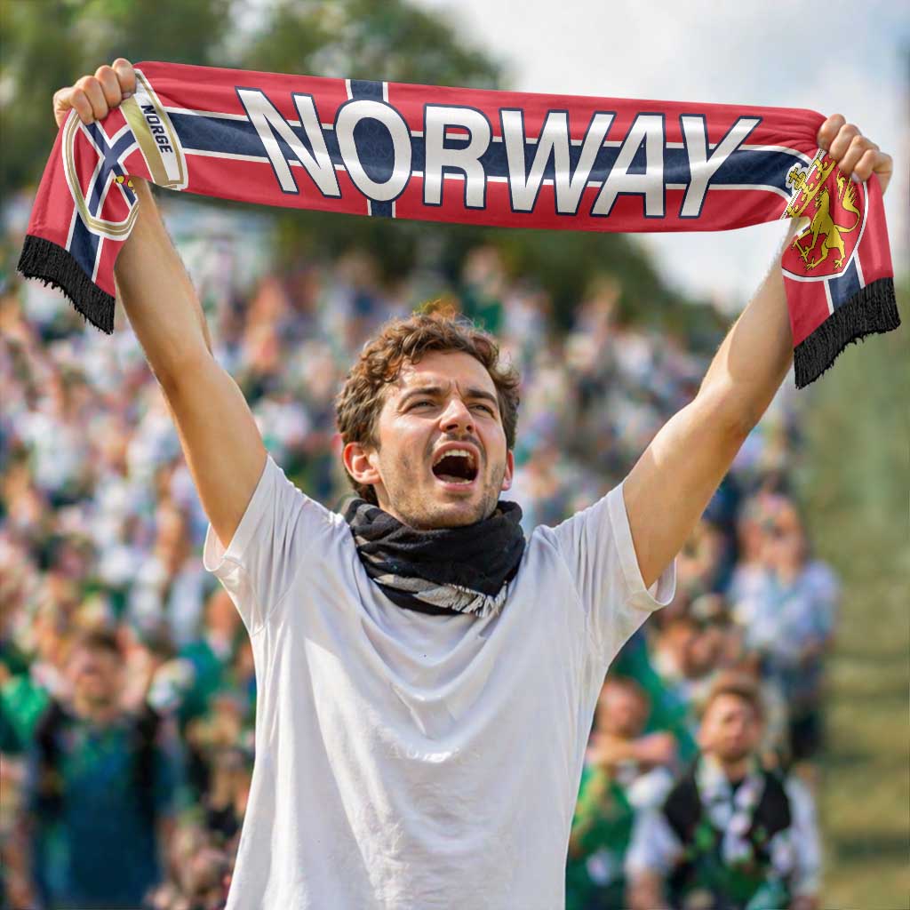 Norway World Football 2026 Soccer Scarf Go Norway Lions Road To Glory