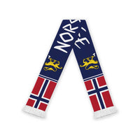 Norway World Football 2026 Soccer Scarf National Pride Never Stops