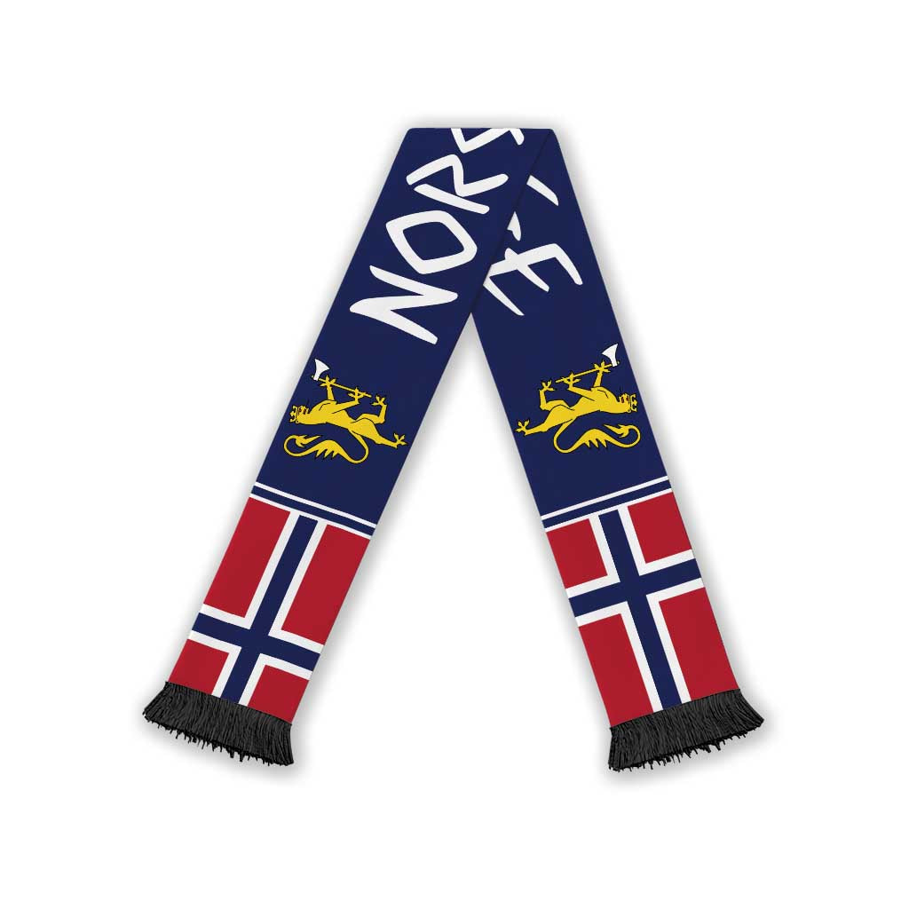 Norway World Football 2026 Soccer Scarf National Pride Never Stops