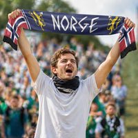 Norway World Football 2026 Soccer Scarf National Pride Never Stops