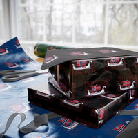 Norwegian Viking Ship Flag Boat Norway Heritage Wrapping Paper Roll