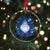 Norwegian Xmas Scandinavian Yule Santa Folk Art Winter Solstice Crystal Glass Ornament - Wonder Print Shop