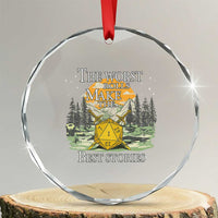 Not All Those Who Wander Are Lost Nevermind Crystal Glass Ornament Funny RPG Parody Gamer - Wonder Print Shop