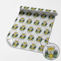 Not All Those Who Wander Are Lost RPG Gamers Wrapping Paper Roll Funny Dice Nevermind Adventurers - Wonder Print Shop