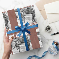 Not Even Ice Supports Ice Wrapping Paper Roll Viral Political Ice Slipping Captured Meme Against Ice