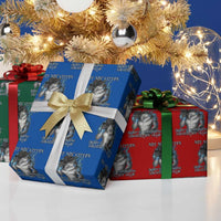 Not Now Kitten Daddy Increasing Shareholder Value Wrapping Paper Roll Funny Werewolf Meme Sarcastic