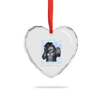 Not Now Kitten Daddy Is Increasing Shareholder Value Heart Crystal Glass Ornament Funny Alpha Wolf Meme Unhinged Brainrot