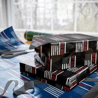 Not Our War Vintage American Flag Wrapping Paper Roll Pacifists Peace - Wonder Print Shop