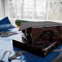 Now I Have A Machine Gun Wrapping Paper Roll Funny Xmas 90s Movie - Wonder Print Shop