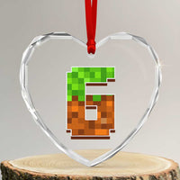 Number 6 Heart Crystal Glass Ornament Game Matching 67 Meme Costume 6th Birthday 6 Years - Wonder Print Shop