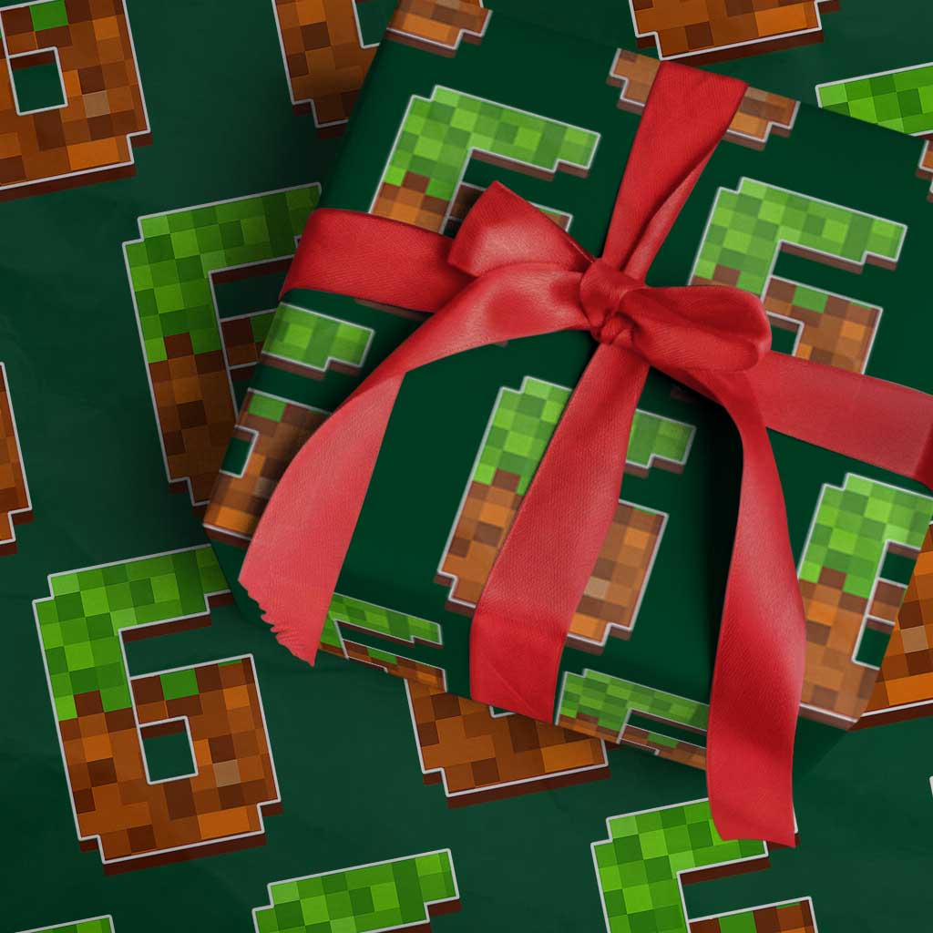 Number 6 Wrapping Paper Roll Game Matching 67 Meme Costume 6th Birthday 6 Years - Wonder Print Shop