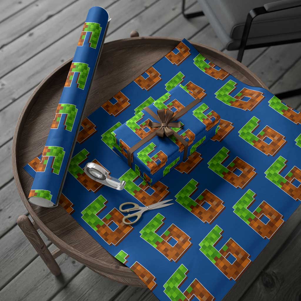 Number 6 Wrapping Paper Roll Game Matching 67 Meme Costume 6th Birthday 6 Years - Wonder Print Shop