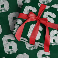 Number 6 Wrapping Paper Roll Matching 67 Meme 6th Birthday 6 Years - Wonder Print Shop