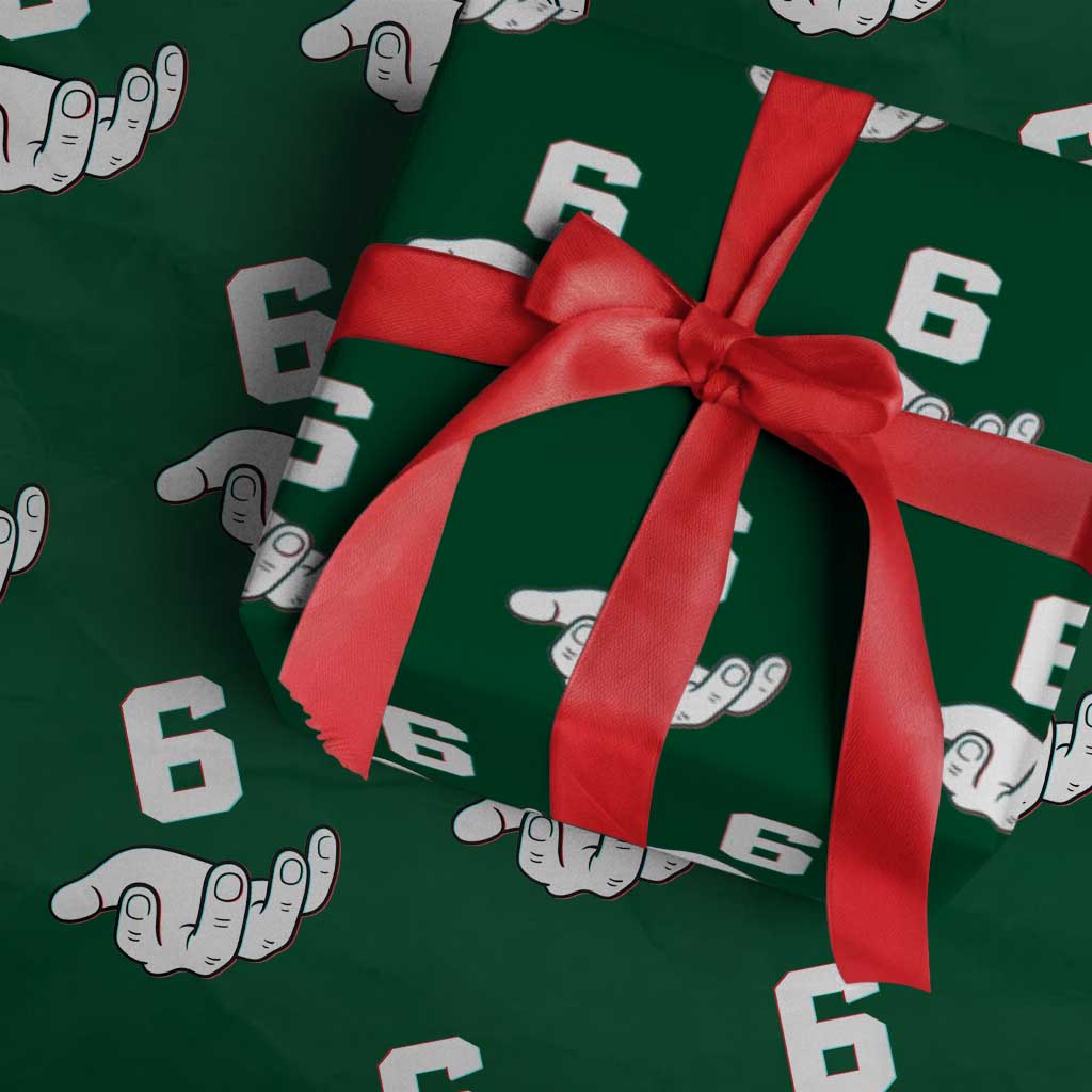 Number 6 Wrapping Paper Roll Matching 67 Meme Costume 6th Birthday 6 Years - Wonder Print Shop