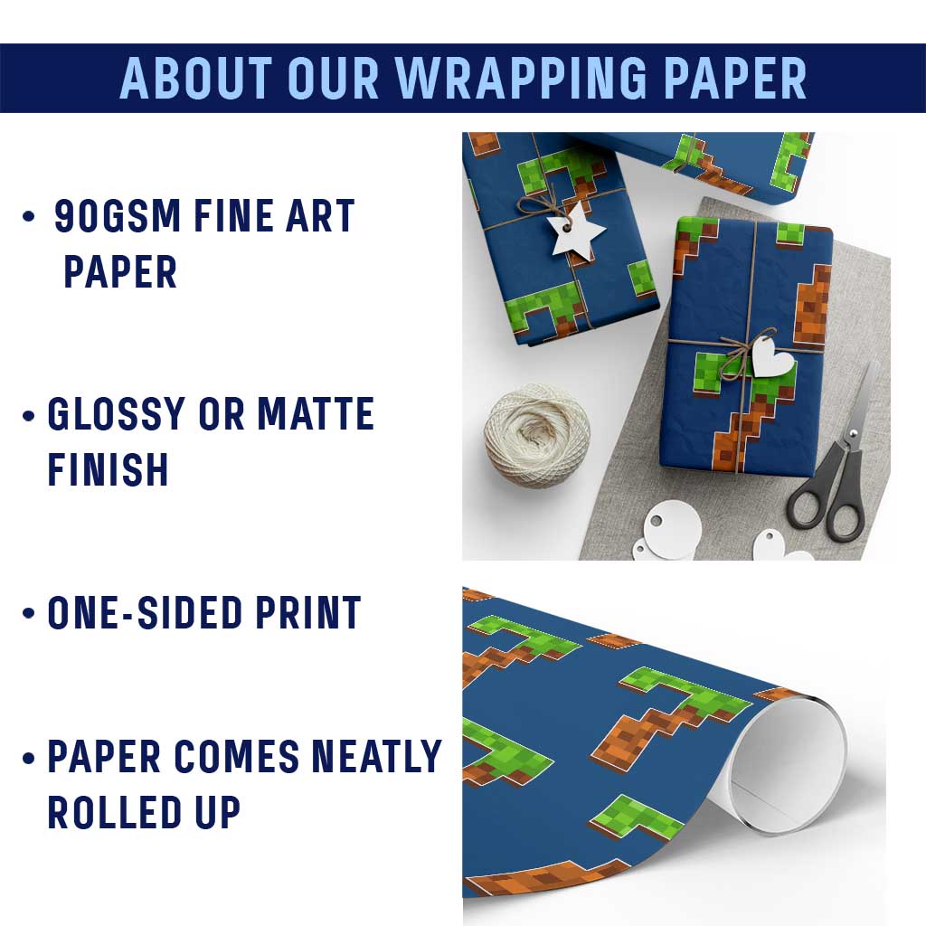 Number 7 Wrapping Paper Roll Game Matching 67 Meme Costume 7th Birthday 7 Years - Wonder Print Shop