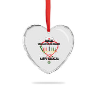 Nurses The Heart Of The Holiday Heart Crystal Glass Ornament Kwanzaa Celebration Gift - Wonder Print Shop