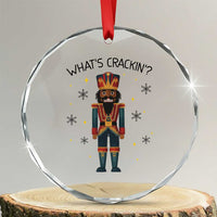 Nutcracker Christmas Crystal Glass Ornament What Is Cracking - Wonder Print Shop