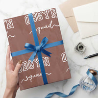 OBGYN Squad Wrapping Paper Roll Obstetrics And Gynecology Nurse - Wonder Print Shop