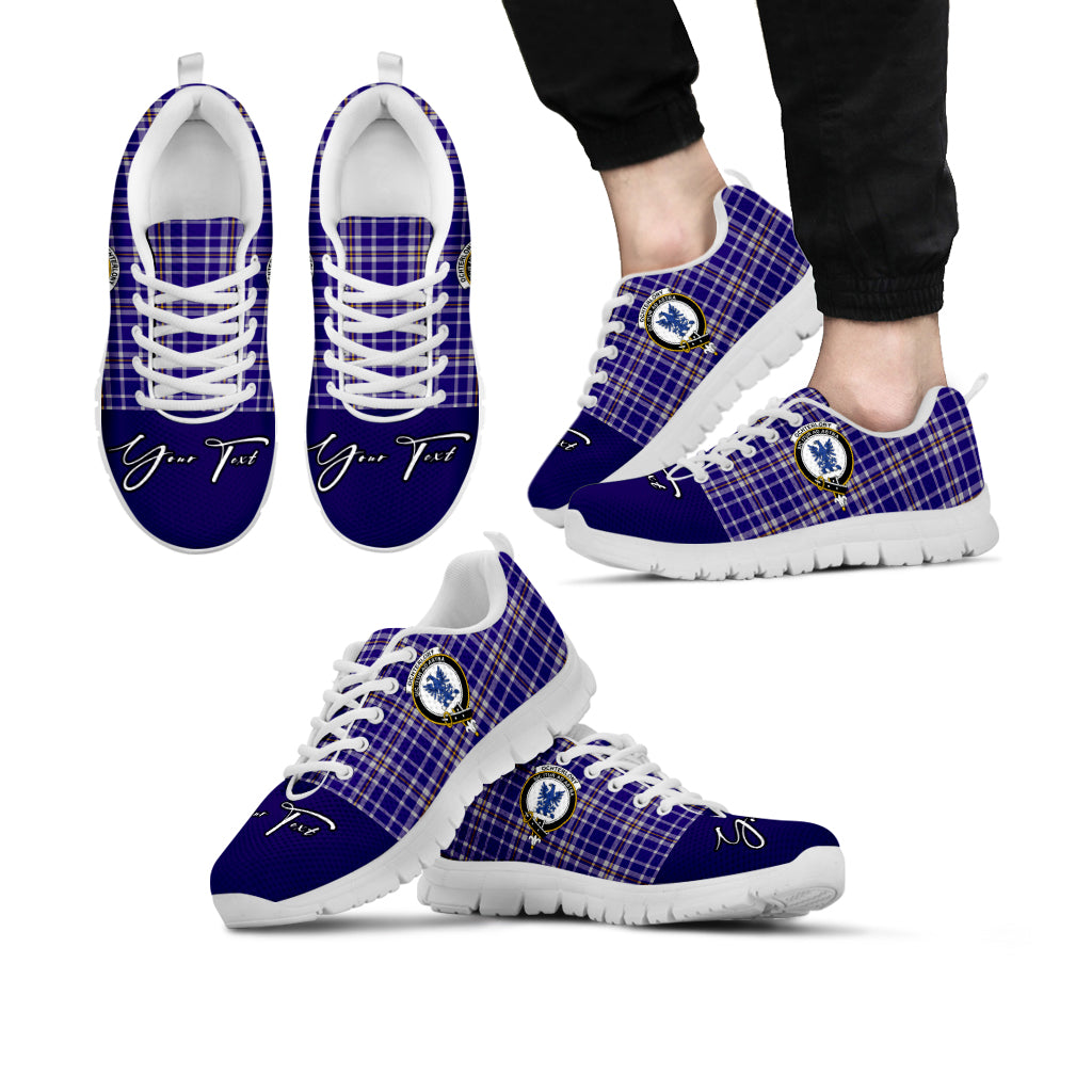 ochterlony-family-crest-tartan-sneaker-tartan-plaid-shoes-personalized-your-signature