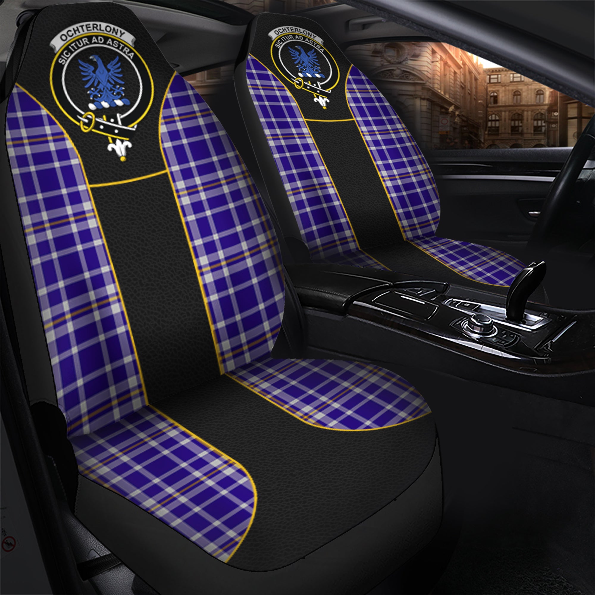 scottish-ochterlony-tartan-crest-car-seat-cover-special-style
